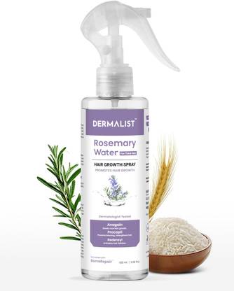 Dermalist Rosemary Water For Hair Growth | Hair Spray for Regrowth | Rosemary Hair Mist Hair Mist