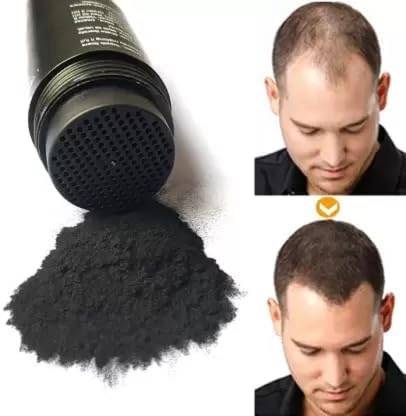 WOONGMI Hair Fibers For Thin & Fine Hair BLACK1525 STRONG Hair Volumizer Hair Volumizer