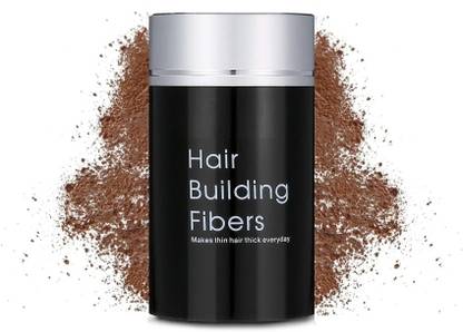 EVERERIN Hair Building Fibers For Regrowth And Instant Styling Dark Brown Color Fiber Strong Hold Hair Volumizer Powder