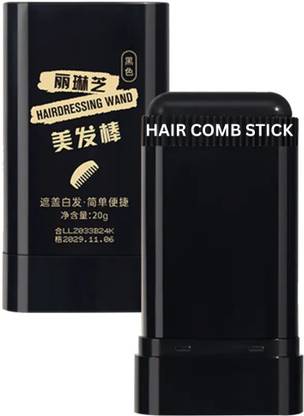 IMPACTSTRONG Easy Grey Coverage Hair Color Stick | Waterproof | Instant Root Touch-Up Instant Hair Color Comb Stick YES Hair Volumizer Gotysles Hair Dye Comb, Roseionly Hair Dye Comb , BLACK