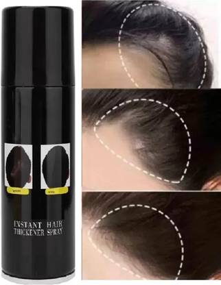 EVERERIN Temporary Black Color Hair Spray For Men & Women dr-123 extreme Hair Volumizer spary