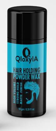 QloxylA Hair Volumizing Powder Wax Strong Hold | Matte Finish | Non Greasy Hair Powder Hair Wax