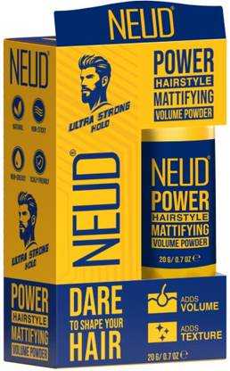 NEUD Matte Finish for 24 Hours VOLUMIZER Hold Hair Strong Hair Volumizer Powder Wax