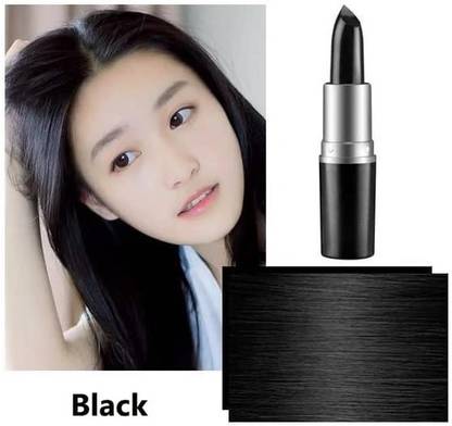 MYEONG Bhanu2024 Black Root Coverage Hair Color pencil Temporary black Hair Colour pencil Hair Loss Concealer in seconds Hair Volumizer Stick