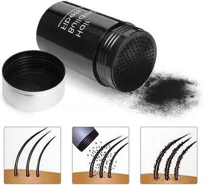 GABBU Hair Building Fibers ( BLACK ) For Thinning Hair & Bald Spots Hair Volumizer #Bhanu2025 Hair Volumizer Fiber Hair Volumizer Powder