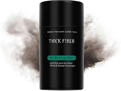 EVERERIN FIBER Hair Building Fibers (DARK BROWN) For Thinning Hair & Bald spots DR-123 STRONG HOLD Hair Volumizer ALL HAIR TYPE