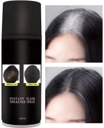 MYEONG Temporarry Use Black Hair Color Spray bhanu2025 Medium Hair Volumizer Spary