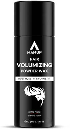 Man-Up Hair Volumizing Powder Wax, Strong Hold, Matte Finish - Enhance Volume & Texture Hair Powder