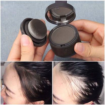 manasona Quick Root Touch-Up Waterproof Hair Root Concealer for Thinning Hair Concealer 1525 SOFT Hair Volumizer PRESSED POWDER