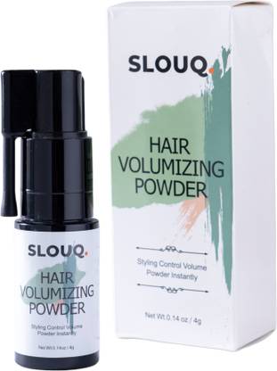 SLOUQ Miracle Hair Volumizing Powder - 24 Hour Volume & Softness (4 Gm) 504 ADDS VOLUME AND TEXTURE Hair Volumizer Powder - Granule