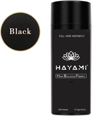Hayami Hair Building Fiber, Baldness Coverage Medium Hair Volumizer Powder