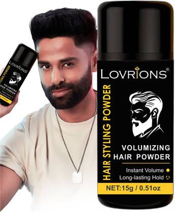 LOVRIONS Mattifying Volume Powder Hair Wax 15gm Hold Hair Volumizer Powder Hair Styling Powder Extreme Hold Hair Volumizer Powder