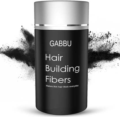 GABBU Best Black Hair Building Concealer Fibers BB27204 Medium Hair Volumizer Powder