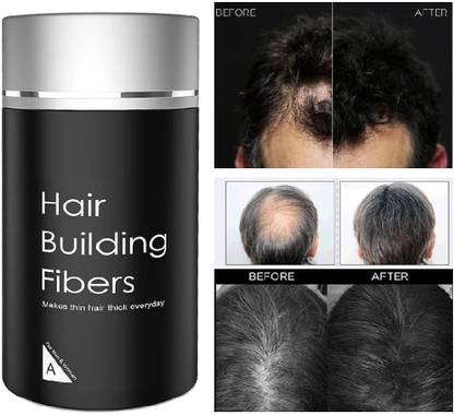 GULGLOW99 Hair Building Fibers For Naturally Thicker Looking Hair Black Hair Loss Concealer in seconds Hair Volumizer Hair Volumizer Hair Building Fibers
