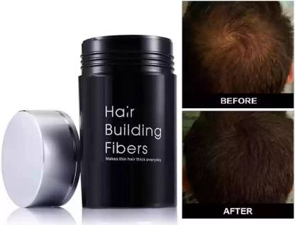 AFARAXIA Hair Building Fibers For Regrowth And Instant Styling.black N27 hair Hair Volumizer powder