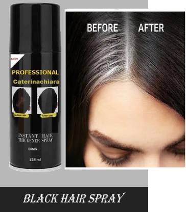 CATERINACHIARA Temporary Black Hair Color Spray Hair Spray/ N-36 EXTREME Hair Volumizer SPRAY