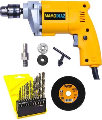 Mamodiaz Cutfast (10mm) Heavy Duty With Iron Cutting & Complete set With 13pcs Drill Bit Set Impact Driver