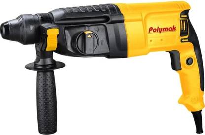Polymak PM25RH-DY 0 – 1300 rpm, Max. Impact Energy-3.3 J, 3 kgs Rotary Hammer Drill