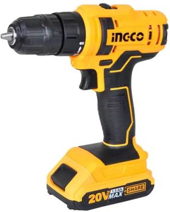 INGCO 0-400/0-1500/min 45NM Cordless Drill CDLI20028 with Battery & Charger 0-400/0-1500/min 45NM Cordless Drill CDLI20028 with Battery & Charger Hammer Drill