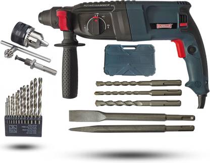 DUMDAAR 1250W WITH 6 MONTHS WARRANTY 100% Copper Winding 1250W WITH 6 MONTHS WARRANTY 100% Copper Winding Rotary Hammer Drill