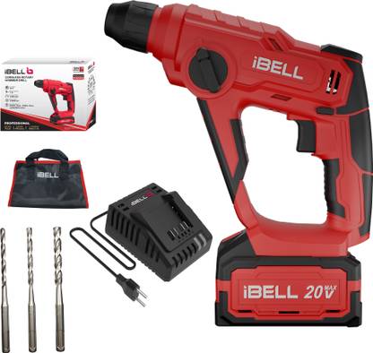 iBELL One Power Series Cordless Rotary Hammer Drill CH20-10 4Ah Battery & Charger Rotary Hammer Drill
