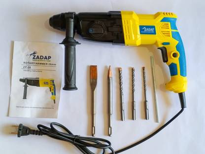 ZADAP ZADAP ZP-26 Rotary Electric Hammer drill machine 26mm Rotary Hammer Drill