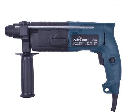AUTO POWER TOOLS 20mm Electric Drill Machine/Rotary Hammer Drill Machine with Drill Bits Rotary Hammer Drill