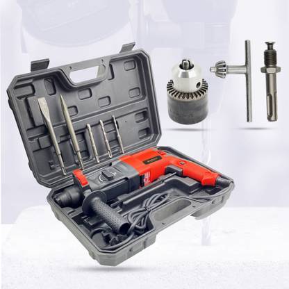 Walkers WKCB123M1 All Purpose Impact Machine Forward/Reverse Rotaion with (13MM)Drill Chuck ans SDS for Making Holes in Metal/Wood/Concrete Rotary Hammer Drill