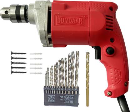 DUMDAAR with 13pc hss 1 masonry bit 5pc gitti 5pc pech Hammer Drill