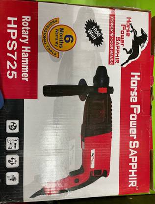 Horse power sapphir HPS 725 H.P.S -725 Rotary Hammer Drill