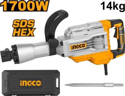 INGCO 1700W Demolition Breaker PDB17026 Hammer Drill