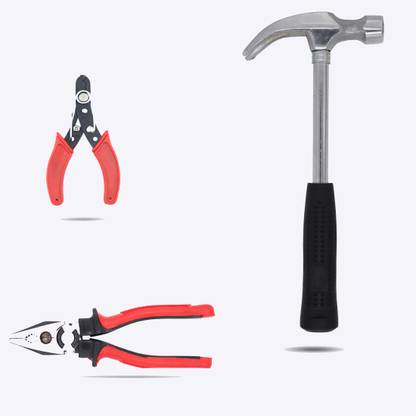 Hillgrove HGCM461M Construction Metalworking Claw Hammer with Wire Cutter and 8"inch Plier HGCM461M Construction Metalworking Claw Hammer with Wire Cutter and 8"inch Plier Curved Claw Hammer