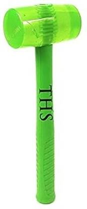 THS PVC MALLET Rubber Mallet Hammer with Rubber Round Head Sledge Hammer