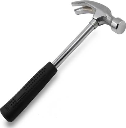 Hillgrove HAM2 High Quality Durable Construction Metalworking Household Rubber Handle Straight Best Claw Hammer Repair Hand Woodworking Tool Curved Claw Hammer