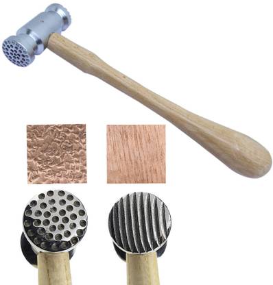 Scorpion Texturing Hammer With Faces Dimples & Narrow Stripe Texturing Hammer With Faces Dimples & Narrow Stripe For Hammering of Jewellery Making, Model Making, Crafting, Hobby Work, General Work Along With Other similar Handicrafts Processing And Repair Application Speciality Hammer