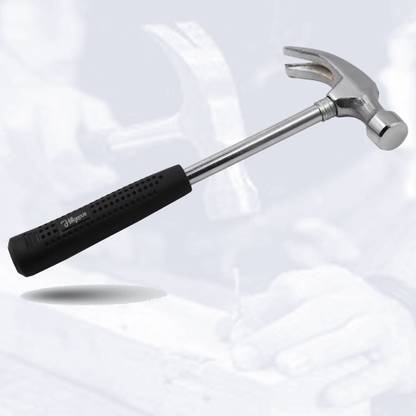 Hillgrove Household Rubber Handle Straight Best Claw Hammer Repair Hand Woodworking Tool Curved Claw Hammer
