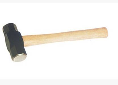 DHATRI TOOLS SLEDGE HAMMER 2LBS WITH WOODEN HANDLE Sledge Hammer
