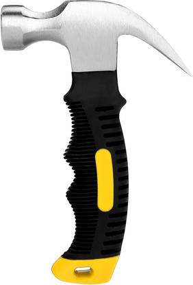 mapperz Small Nail Hammer Tool Camping Claw Mini Hammer, 8oz Stubby Hammer For Home Straight Claw Hammer