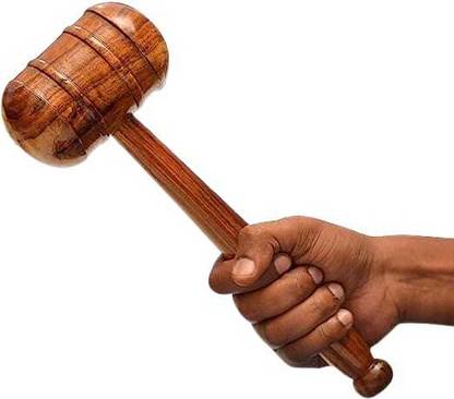 UTE SPORTS Cricket Bat Wooden Mallet Hammer | Wooden Bat Mallet for Knocking to Improve Bat Speciality Hammer