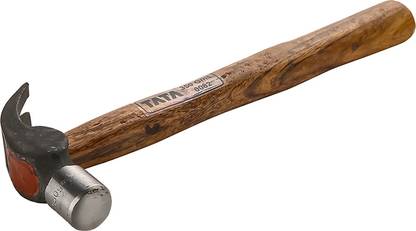 TATA AGRICO HMC005 Made of EN-9 material | Kikkar wood handle| Easy-to-grip handle| Curved Claw Hammer