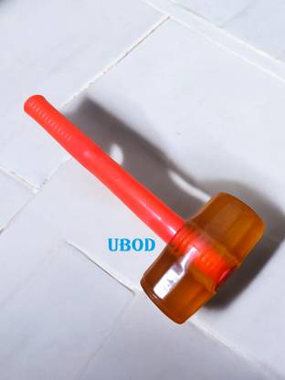 Ubod Rubber Mallet Hammer with Rubber round Head comfortable TILE Hammer SJK0011 Mallet