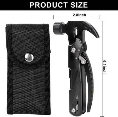 SeaRegal Hammer Multi-Tool 12 in 1 Multi-Functional Mini Hammer Speciality Hammer