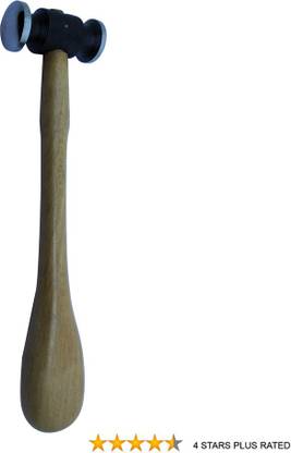 Scorpion Hammer Chasing One Side Dome Head & One Side Flat With Wooden Handle Hammer Chasing One Side Dome Head & One Side Flat With Wooden Handle For Hammering of Jewellery Making, Model Making, Crafting, Hobby Work, General Work Along With Other similar Handicrafts Processing And Repair Application Ball Peen Hammer