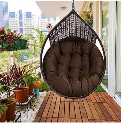 MJ Furniture Maharaja swing brown Nylon, Iron Large Swing