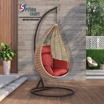 Comfort Home Single Seater Swing Chair With Stand for Adult Iron Hammock