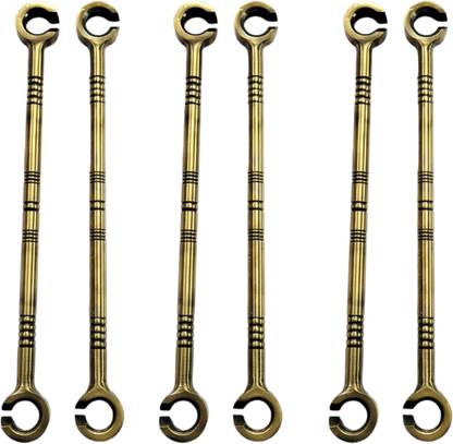 PRONIKS Saliya Rod Hook for Swing Jhula Antique finish (pack of 6) Stainless Steel Hammock