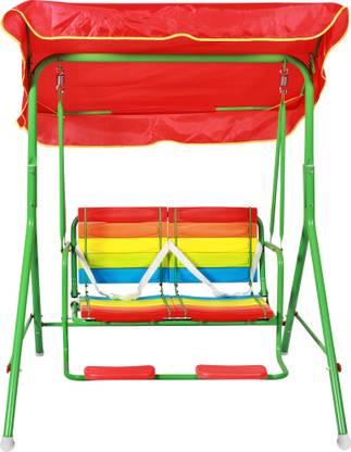 SOHUM BABY PRODUCTS Baby Double Comfy Swing with Canopy Plastic Large Swing