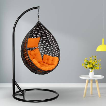 Swingzy Hanging Single Seater Swing Chair/Swing for Adults/With Stand/ Iron Hammock Iron Hammock