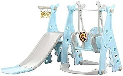 IRIS 4-in-1 Toddler Slide and Swing Set Plastic Large Swing