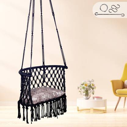 Patiofy Premium C Shape Swing/ Swing for Adults/ Hammock for Adult/ Swing Chair/ Jhula Polyester Large Swing